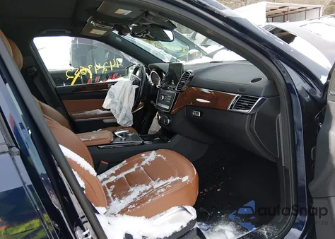 2017 Mercedes-Benz Gls 550 4Matic из США, поврежденный, VIN 4JGDF7DE1HA881064